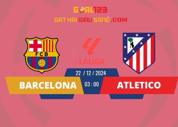 kèo ăn nhà cái Barcelona vs Atletico